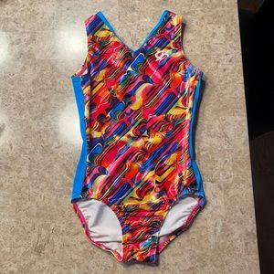 gk velvet gymnastics leotard
